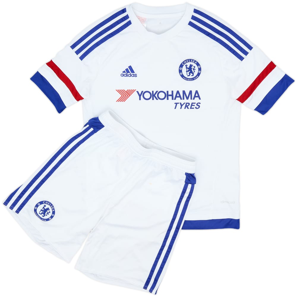 2015-16 Chelsea Away Shirt & Shorts - 8/10 - (S.Boys)
