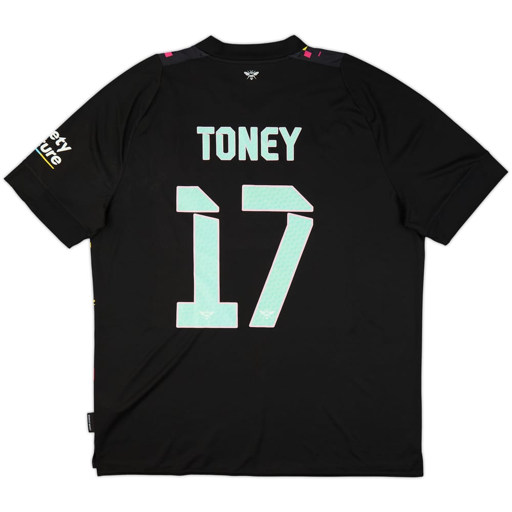 2022-23 Brentford Third Shirt Toney #17 (XXL)