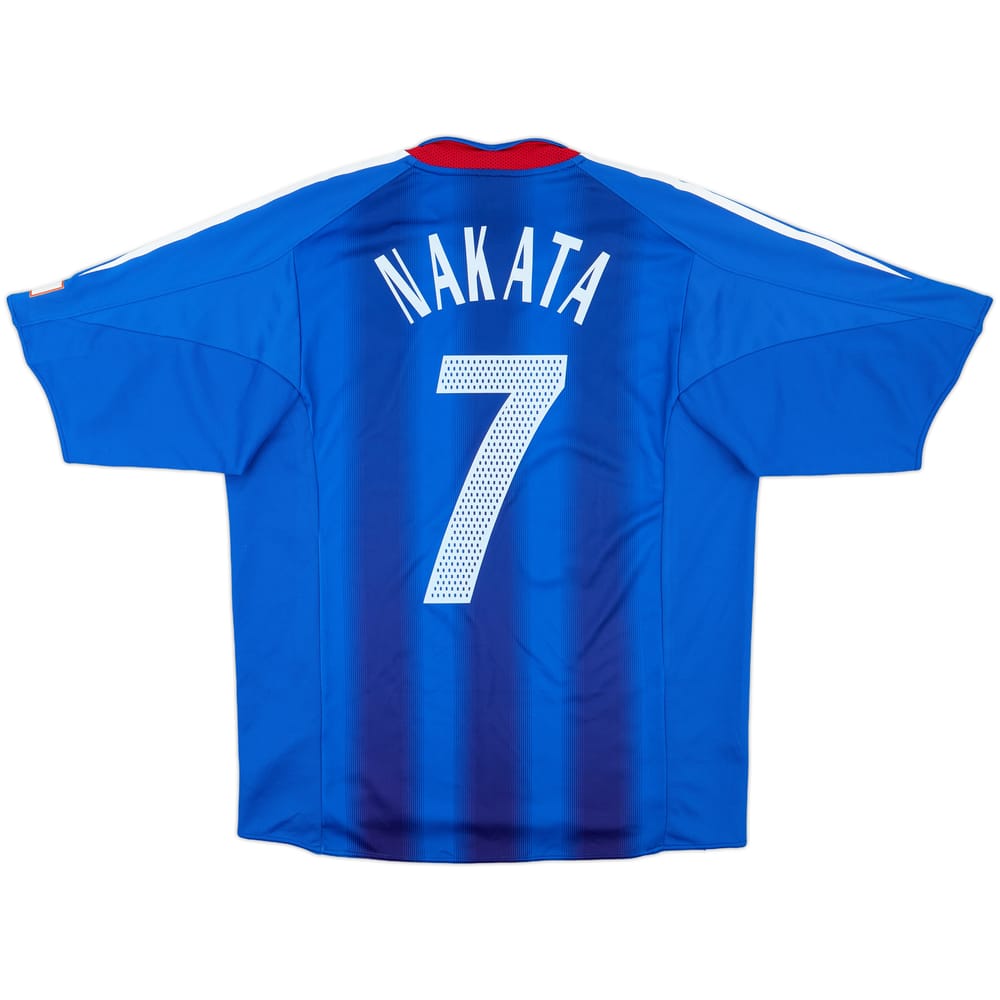 2004-06 Japan Authentic Home Shirt Nakata #7 - 7/10 - (L)