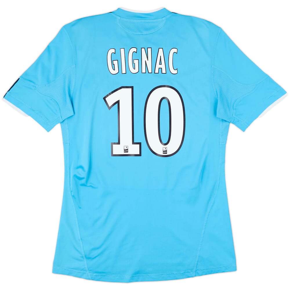 2010-11 Olympique Marseille Away Shirt Gignac #10 - 8/10 - (M)