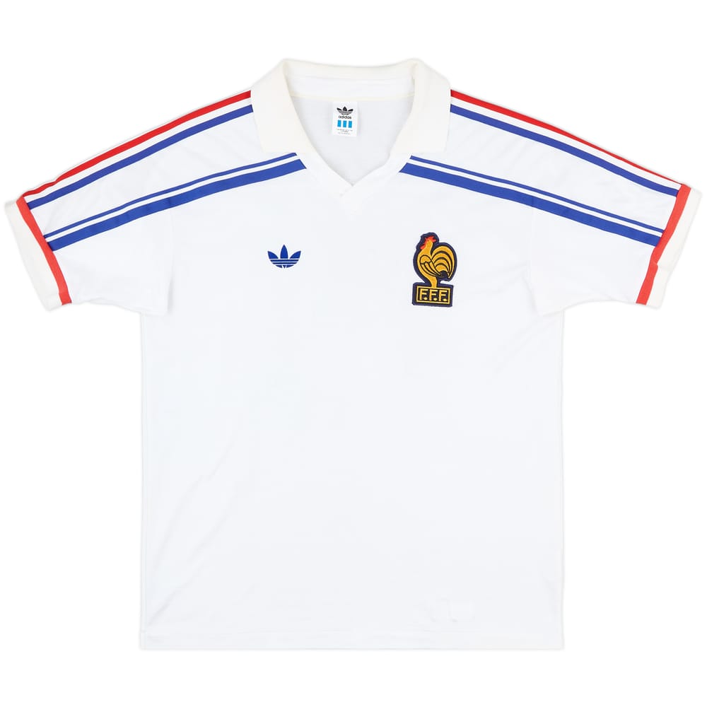 1986-88 France Away Shirt #10 (Platini) - 8/10 - (M)