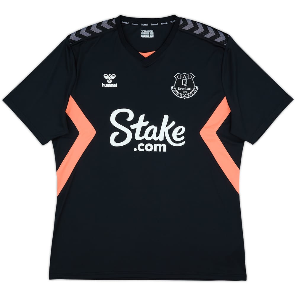 2020-21 Everton Hummel Training Shirt - 9/10 - (XXL)