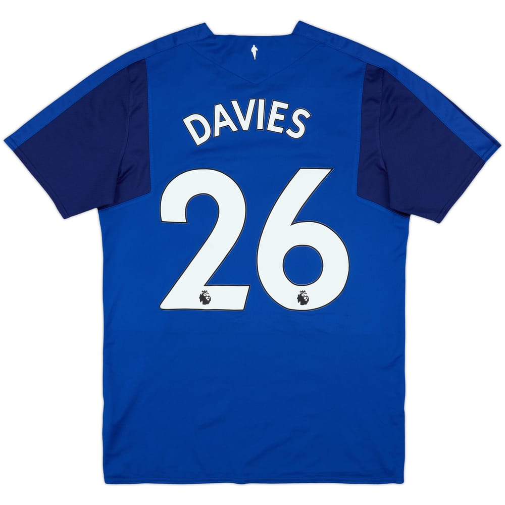 2017-18 Everton Home Shirt Davies #26 - 9/10 - (M)