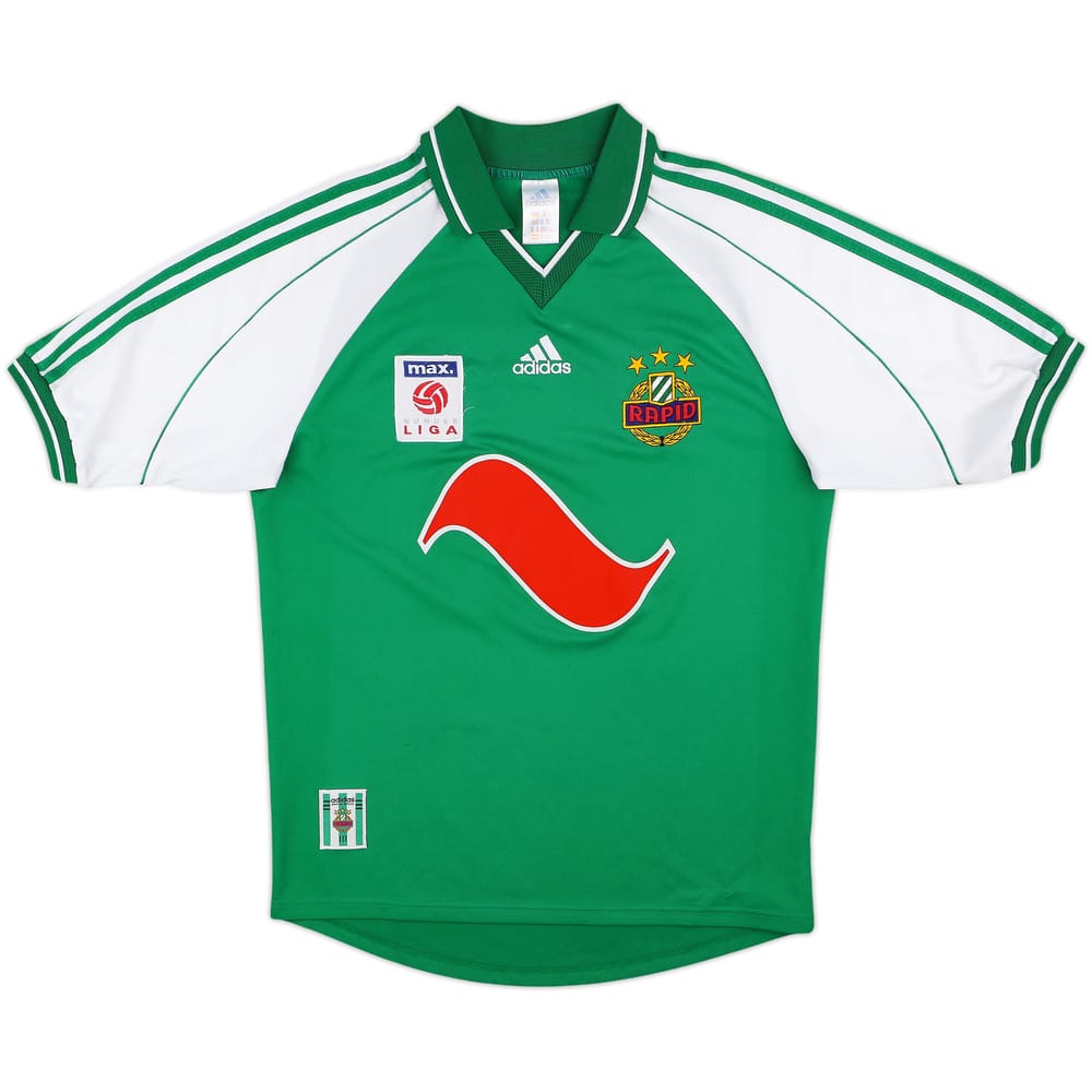 2000-01 Rapid Vienna Home Shirt - 9/10 - (S)