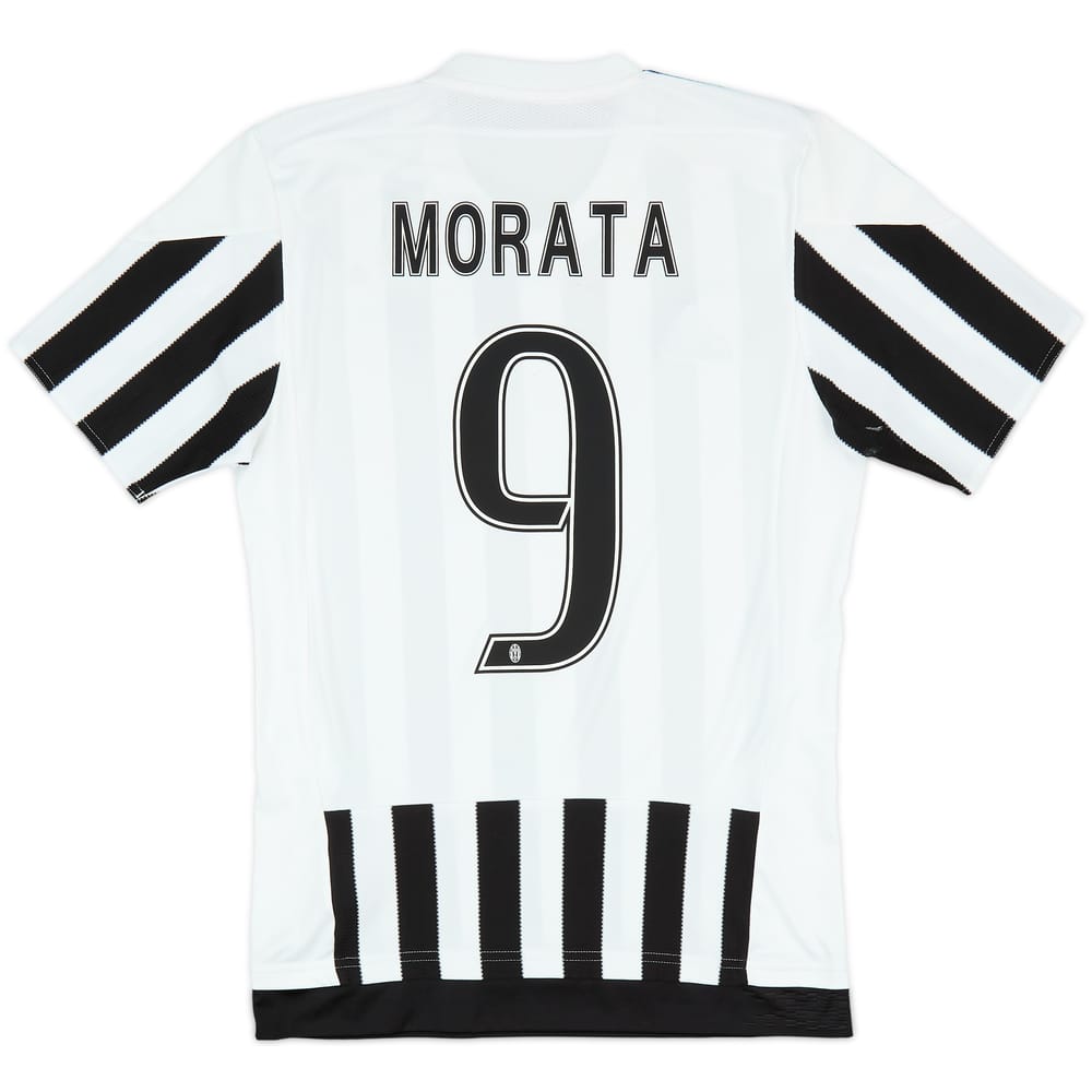 2015-16 Juventus Home Shirt Morata #9 - 7/10 - (S)