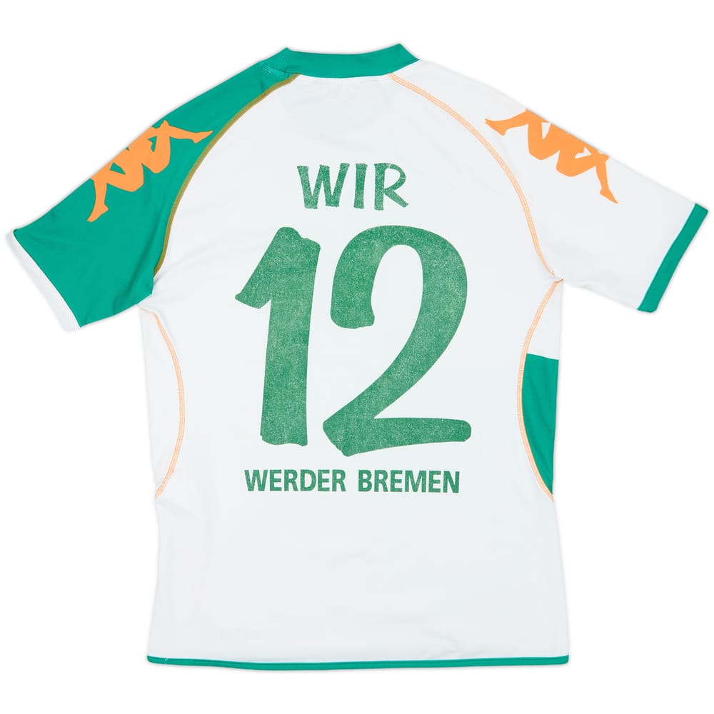 2006-07 Werder Bremen Home Shirt Wir #12 - 6/10 - (L)