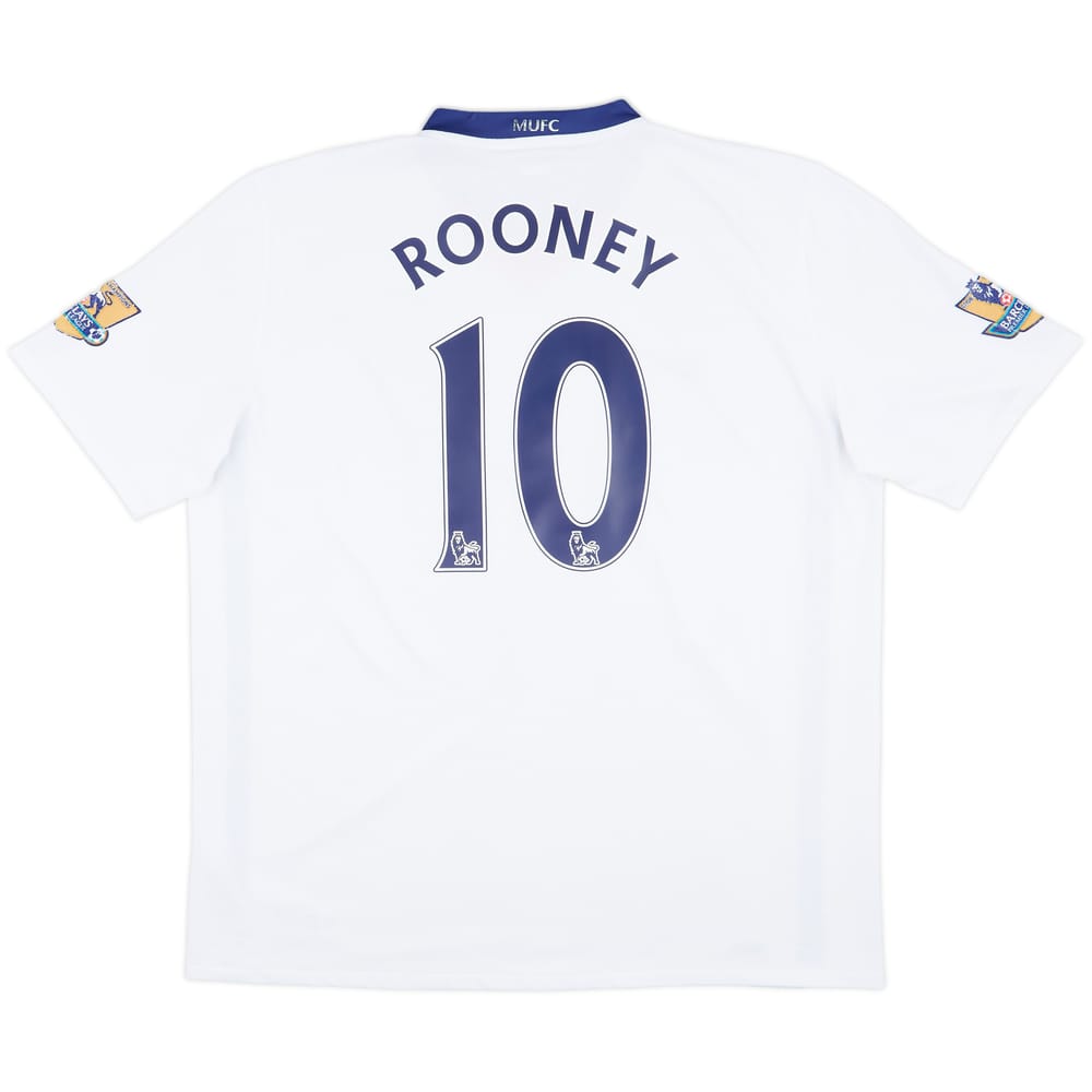 2008-10 Manchester United Away Shirt Rooney #10 - 6/10 - (XL)