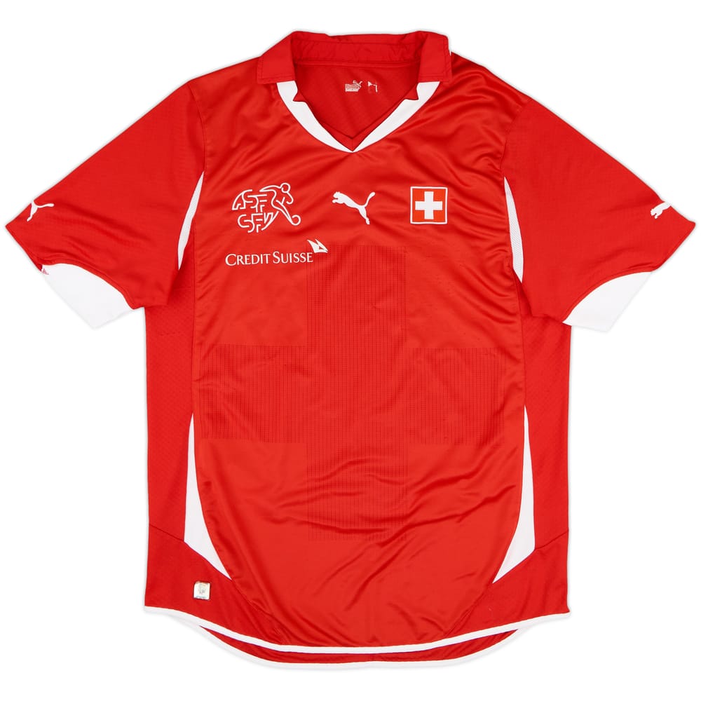 2010-11 Switzerland Home Shirt - 6/10 - (L)