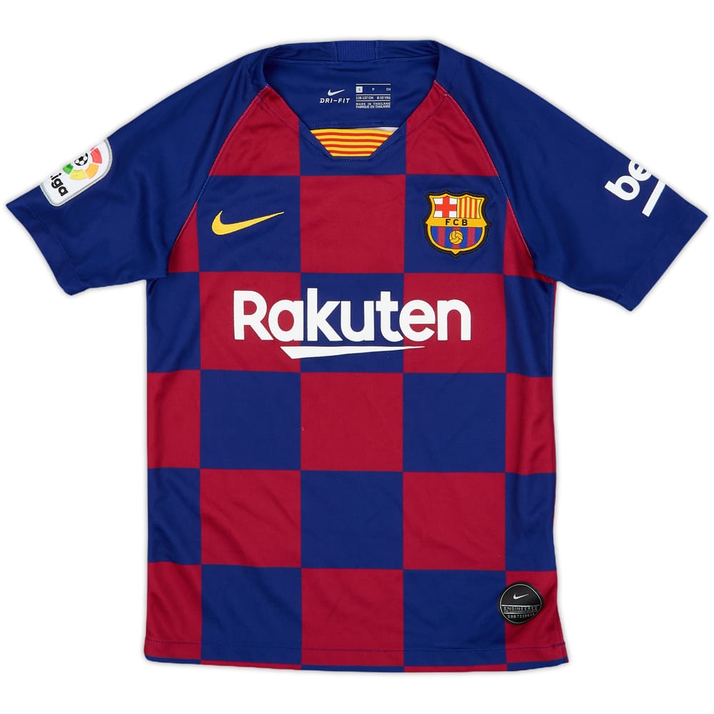 2019-20 Barcelona Home Shirt - 9/10 - (S.Boys)