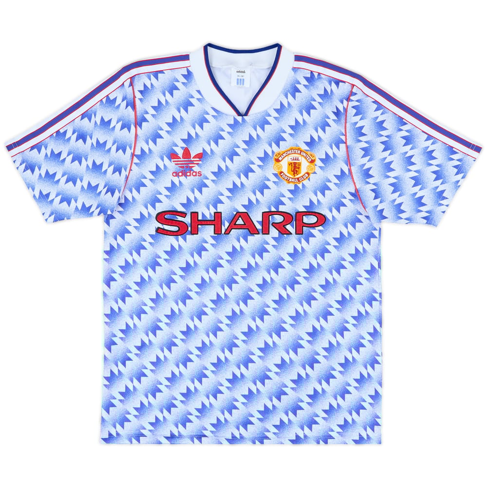 1990-92 Manchester United Away Shirt - 8/10 - (S)