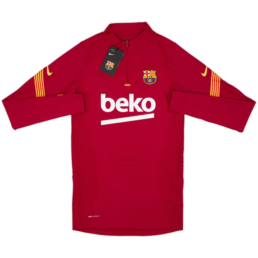 2020-21 Barcelona Nike Vaporknit 1/4 Zip Training Top (XS)