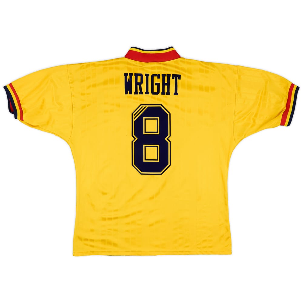 1993-94 Arsenal Away Shirt Wright #8 - 8/10 - (L/XL)