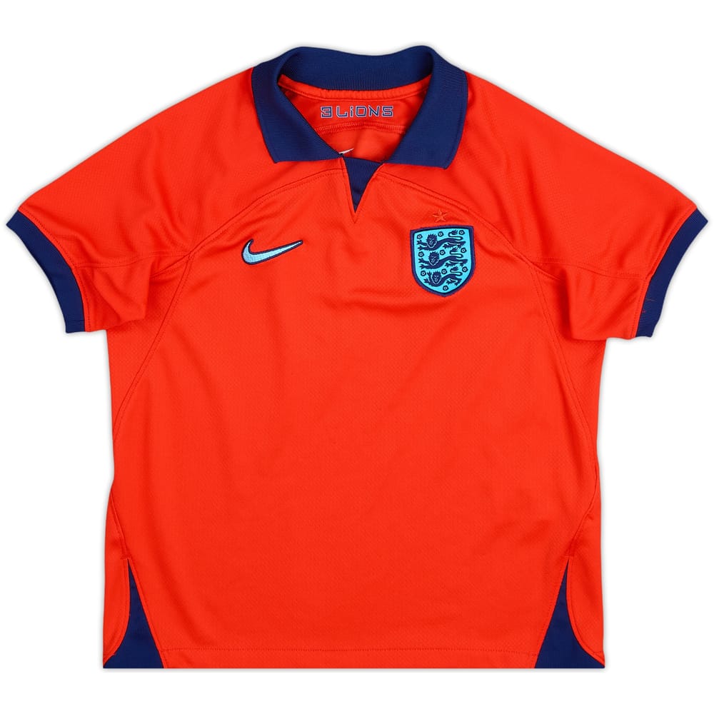 2022-23 England Away Shirt - 9/10 - (5-6 Years)