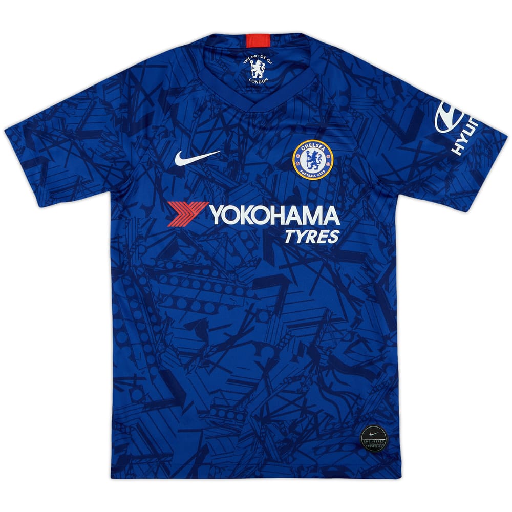 2019-20 Chelsea Home Shirt - 9/10 - (L.Boys)