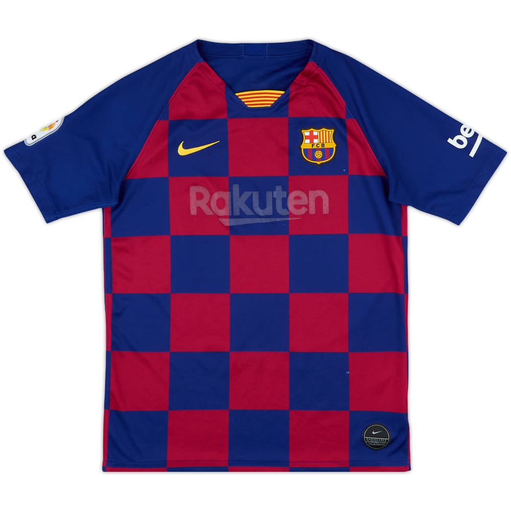 2019-20 Barcelona Home Shirt - 4/10 - (XL.Boys)