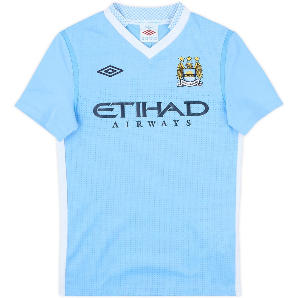 2011-12 Manchester City Home Shirt - 5/10 - (M.Boys)