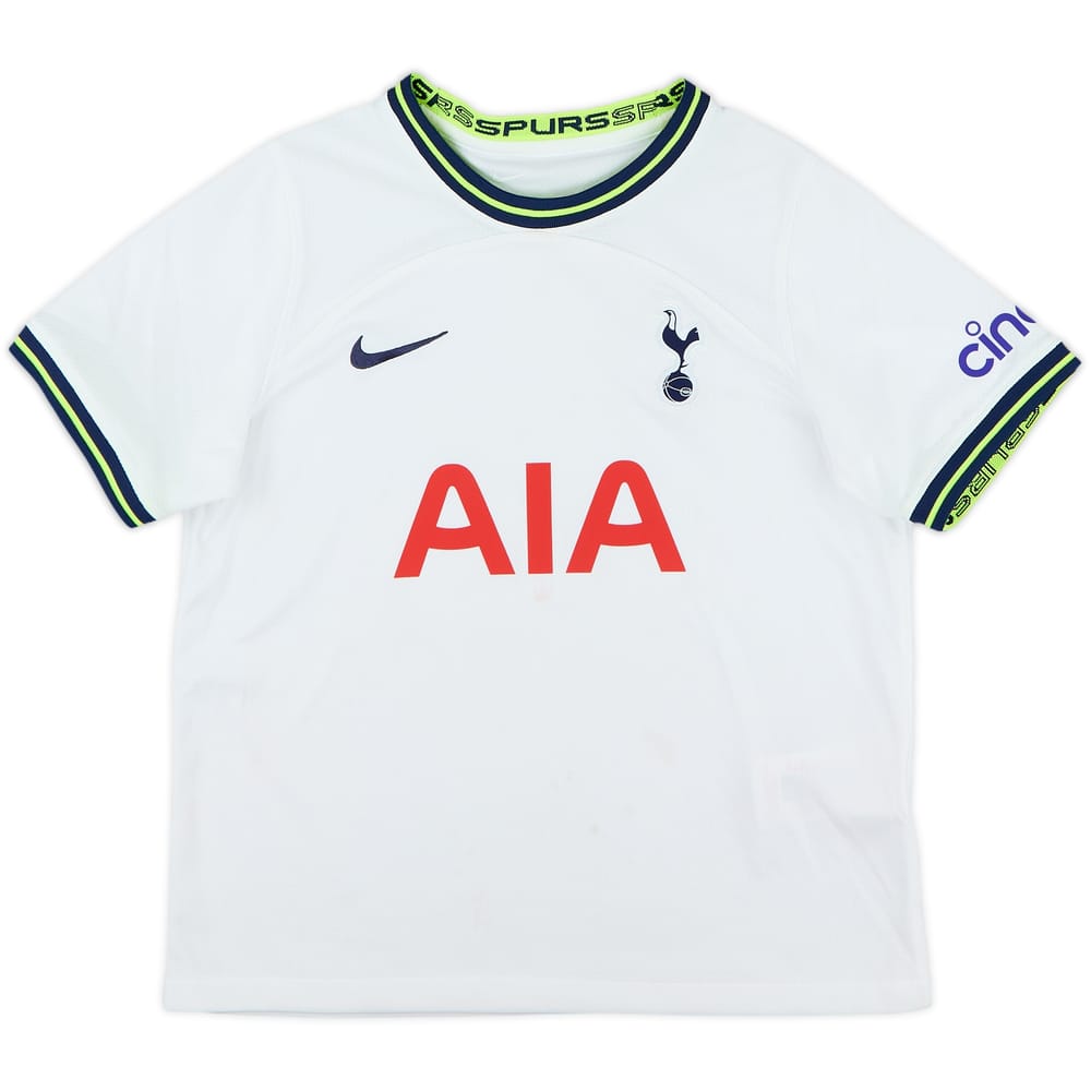 2022-23 Tottenham Home Shirt - 7/10 - (7-8 Years)