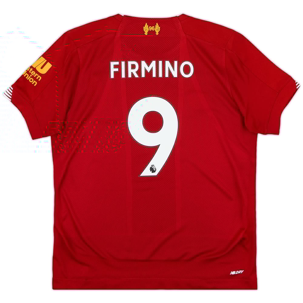 2019-20 Liverpool Home Shirt Firmino #9 - 8/10 - (M.Boys)