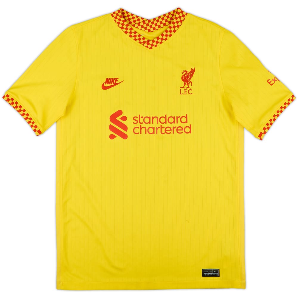 2021-22 Liverpool Third Shirt - 7/10 - (XL.Boys)