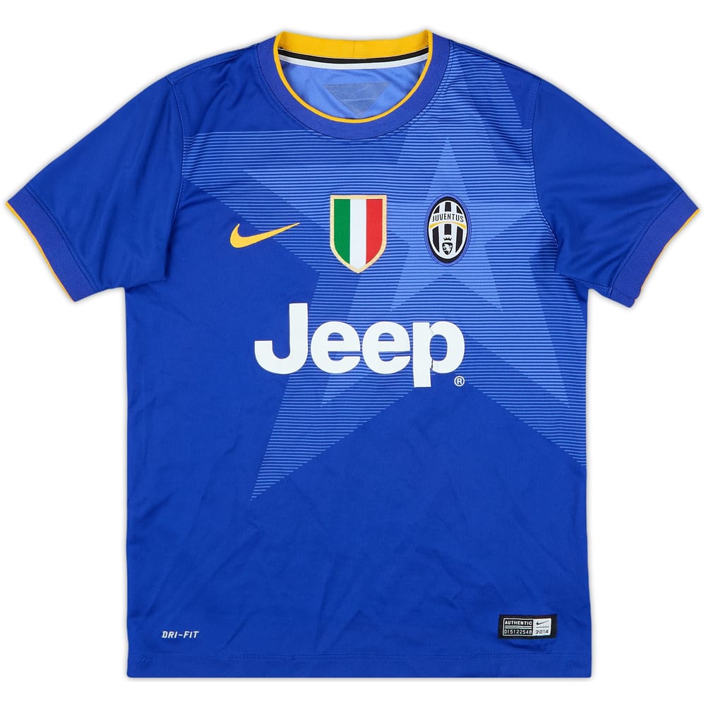 2014-15 Juventus Away Shirt Pogba #6 - 4/10 - (M.Boys)