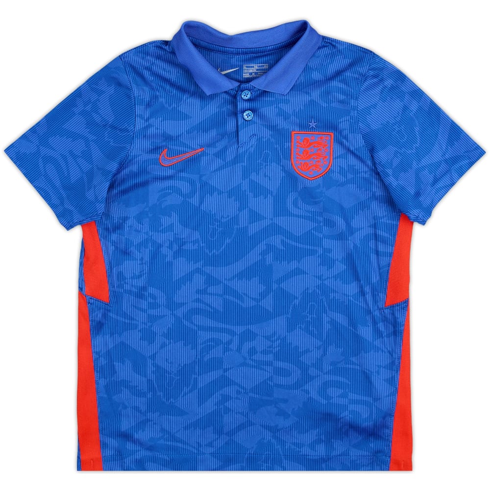 2020-21 England Away Shirt - 10/10 - (7-8 Years)
