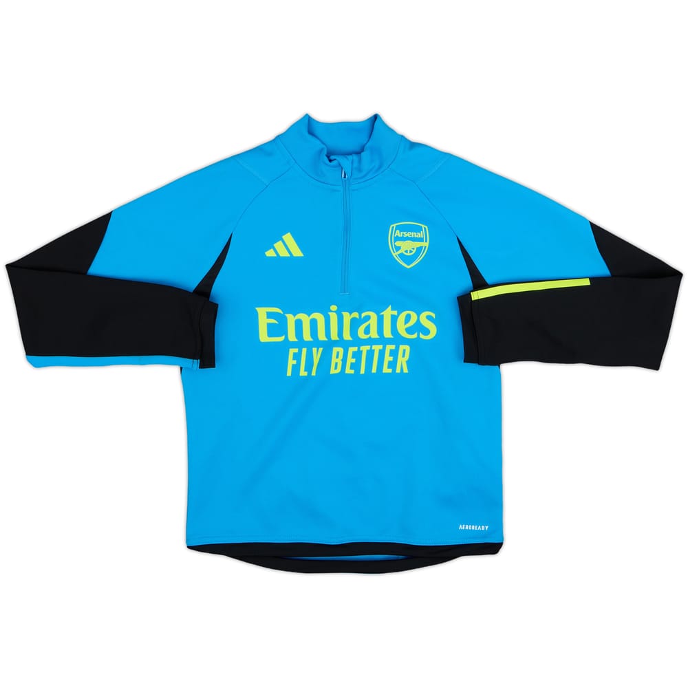 2023-24 Arsenal adidas 1/4 Zip Drill Top - 10/10 - (M.Boys)