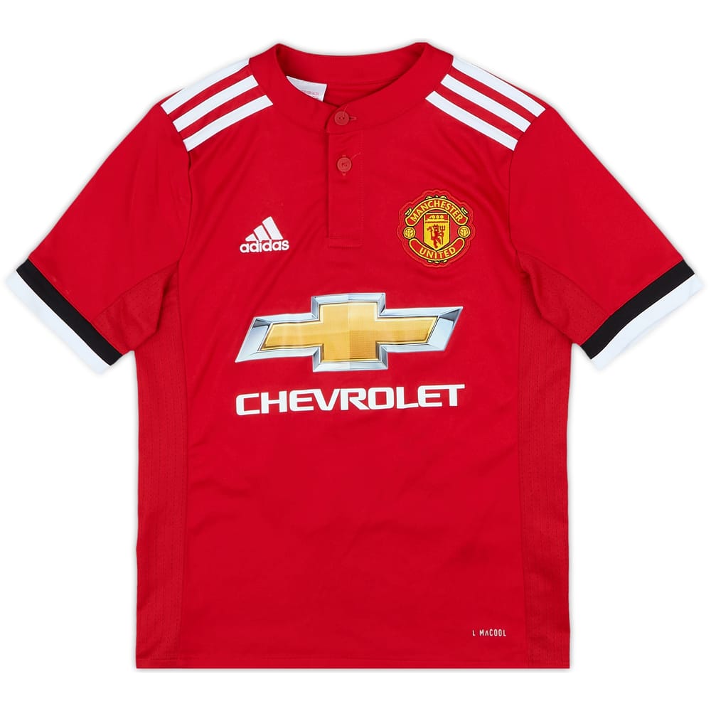 2017-18 Manchester United Home Shirt Rashford #19 - 4/10 - (S.Boys)