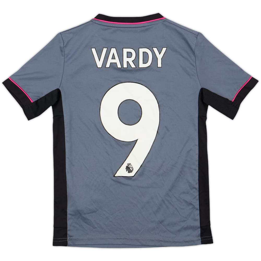 2021-22 Leicester Third Shirt Vardy #9 - 8/10 - (S.Boys)