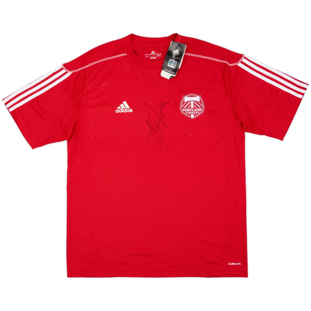 2011-12 Portland Timbers adidas Signed Training Shirt (L)