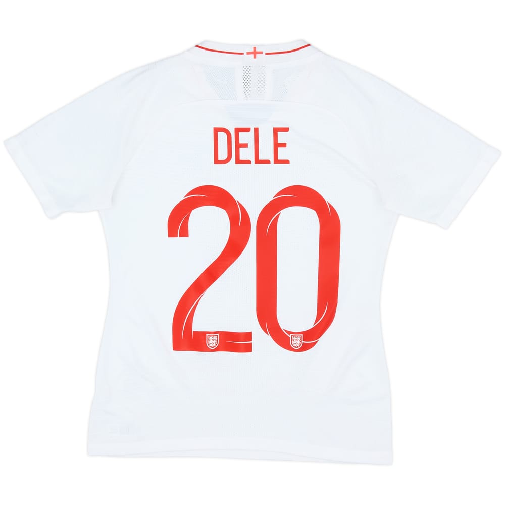 2018-19 England Player Issue Home Shirt Dele #20 - 8/10 - (Women's S)