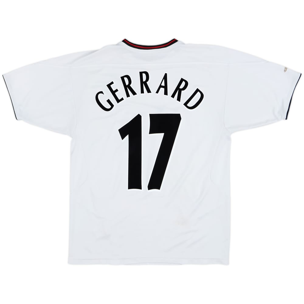 2003-04 Liverpool Away Shirt Gerrard #17 - 6/10 - (M)