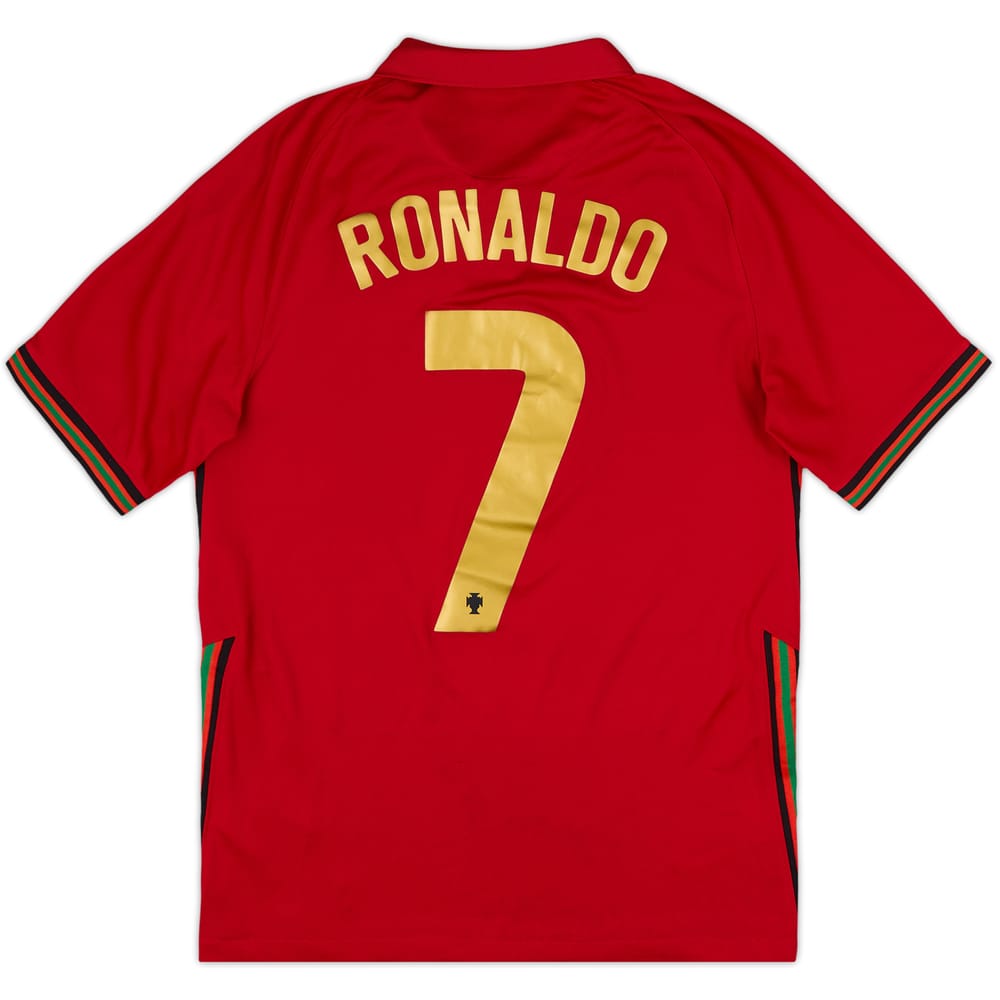 2020-21 Portugal Home Shirt Ronaldo #7 - 6/10 - (S)