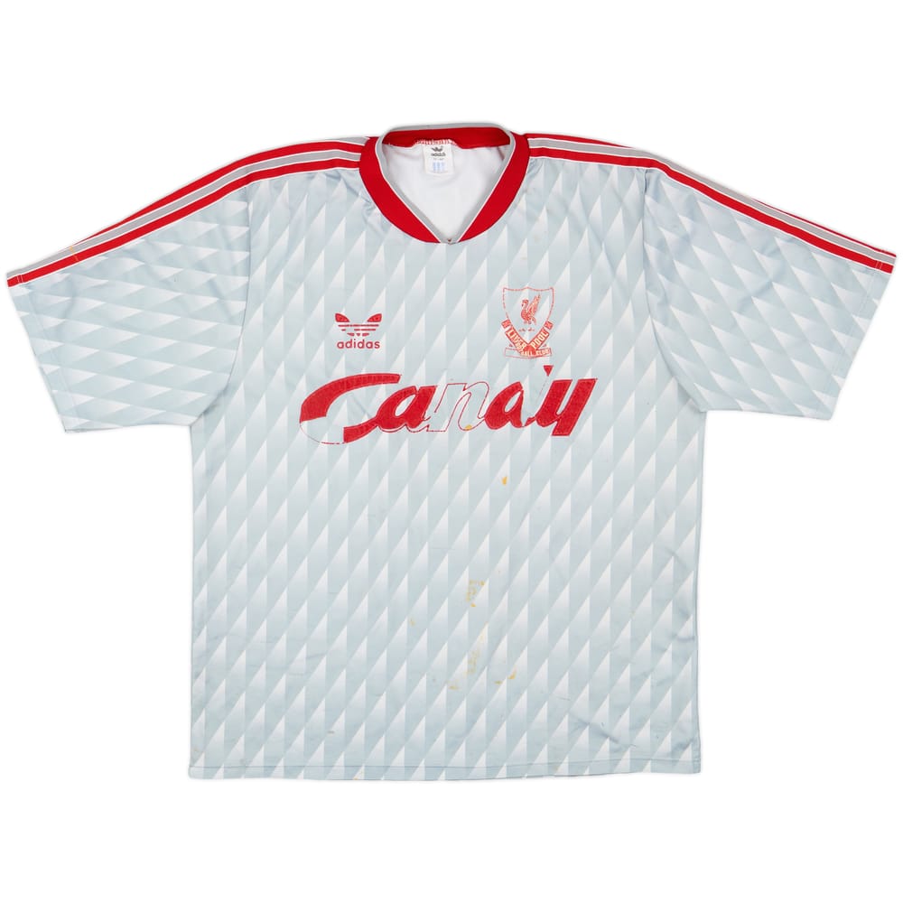 1989-91 Liverpool Away Shirt - 4/10 - (L)