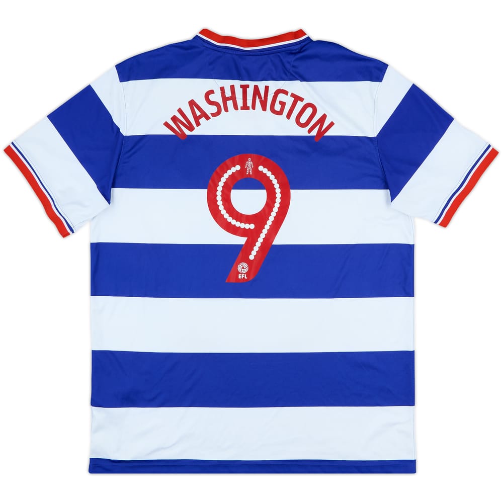 2016-17 QPR Home Shirt Washington #9 - 6/10 - (XL)