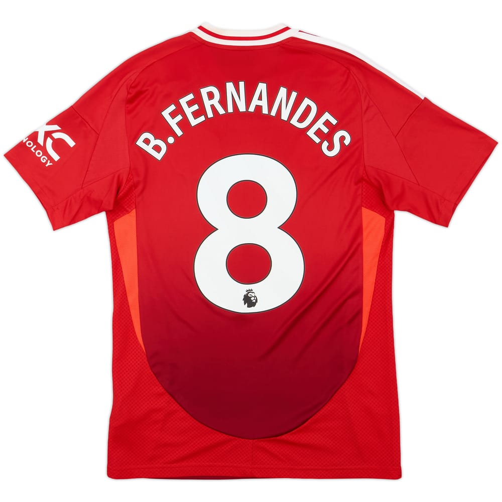2024-25 Manchester United Home Shirt B.Fernandes #8 - 10/10 - (S)