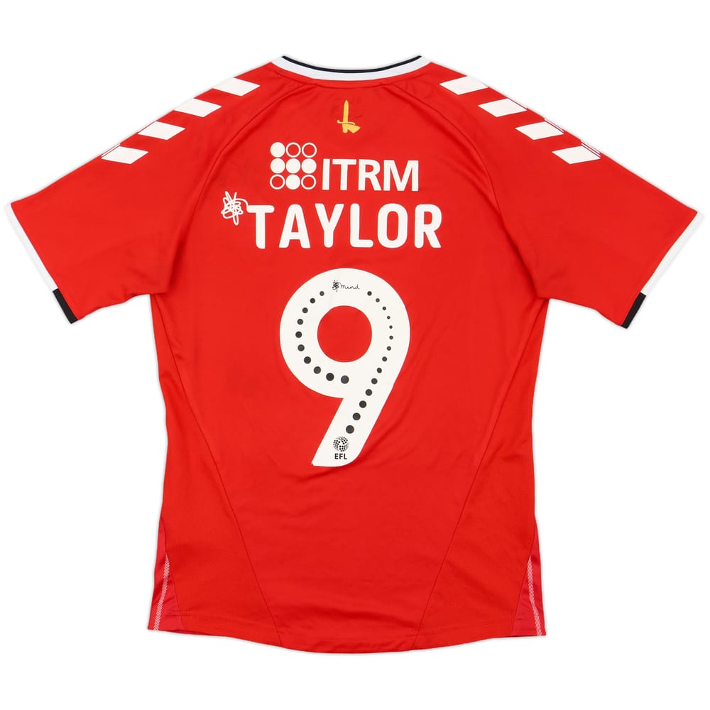 2019-20 Charlton Home Shirt Taylor #9 - 7/10 - (S)