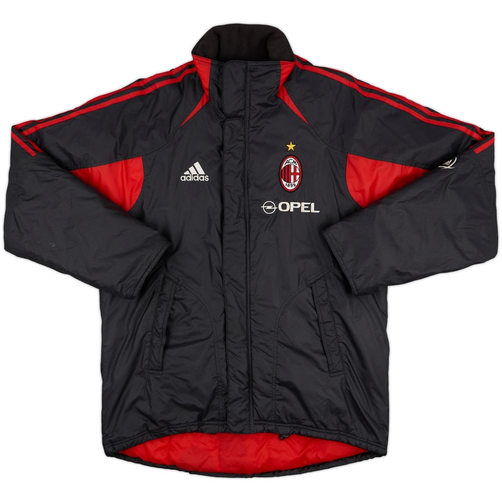 2005-06 AC Milan adidas Padded Bench Coat - 8/10 - (S)