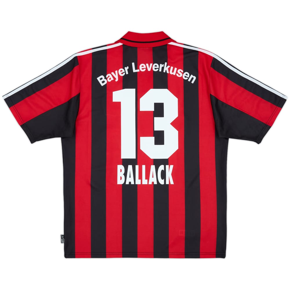 2001-02 Bayer Leverkusen Home Shirt Ballack #13 - 8/10 - (XL)