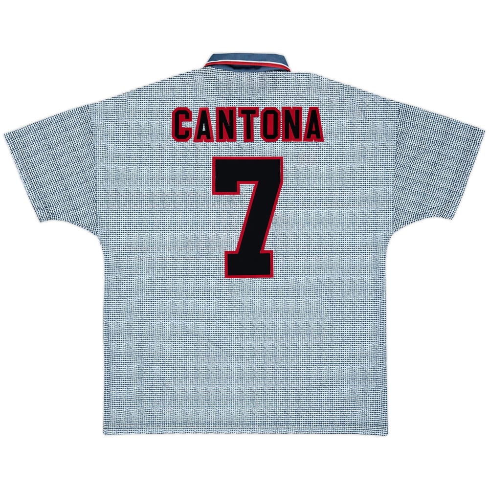 1995-96 Manchester United Away Shirt Cantona #7 - 10/10 - (XL)