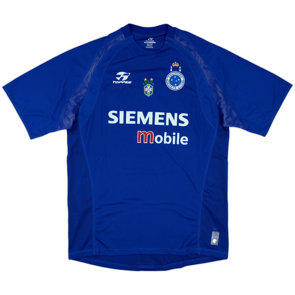 2004 Cruzeiro Home Shirt #11 - 6/10 - (XL)