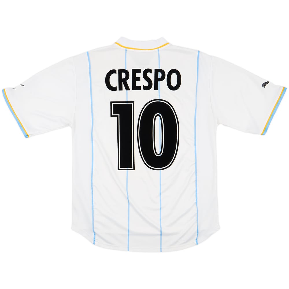 2001-02 Lazio European Home Shirt Crespo #10 - 8/10 - (M)