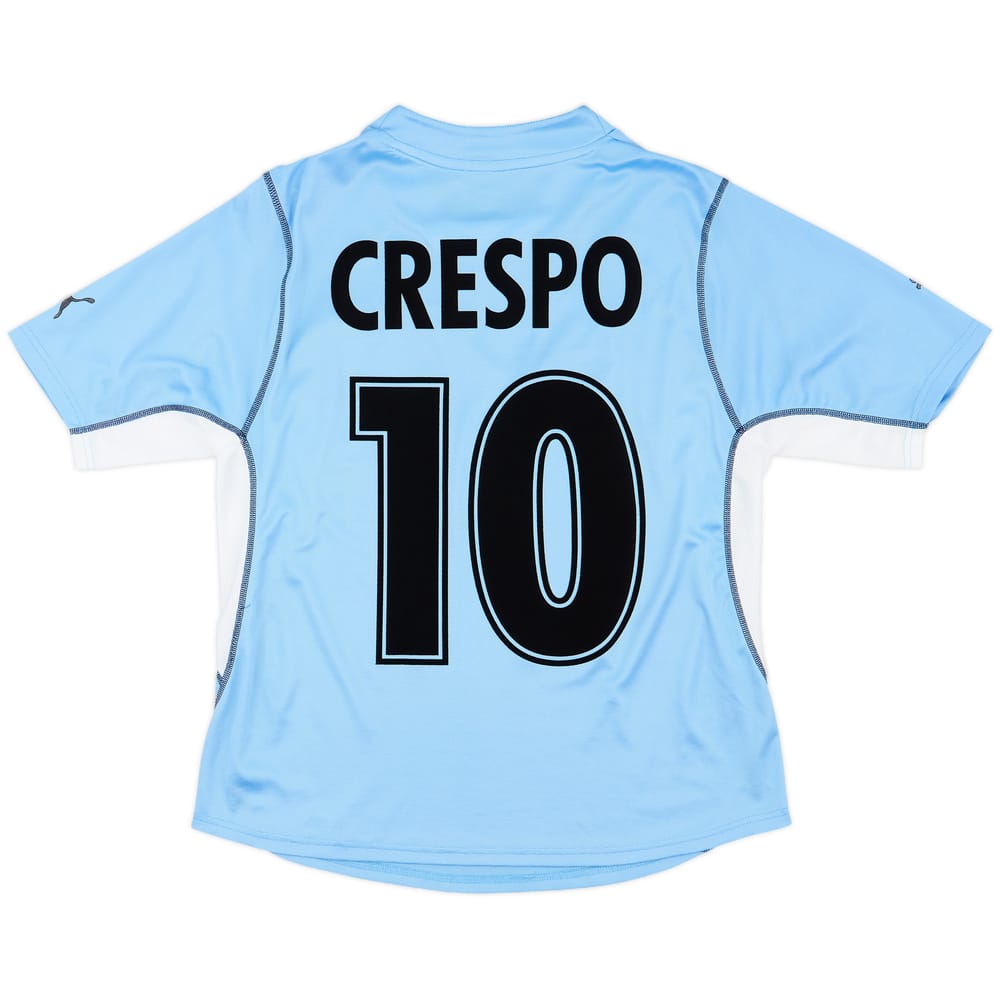 2001-02 Lazio Home Shirt Crespo #10 - 7/10 - (S)