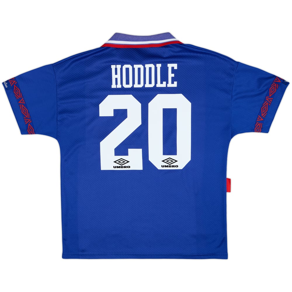 1993-94 Chelsea Home Shirt Hoddle #20 - 8/10 - (L)
