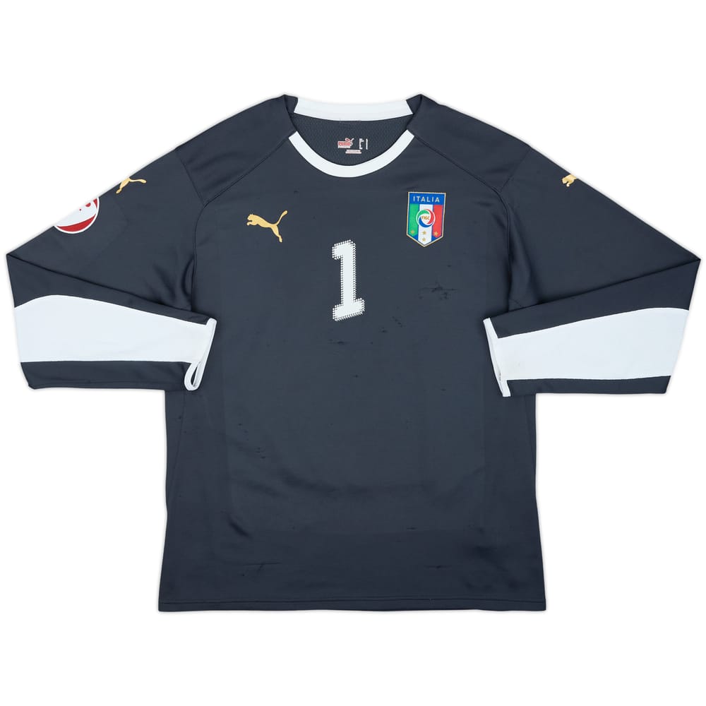 2008-09 Italy Women's Match Issue GK Shirt #1