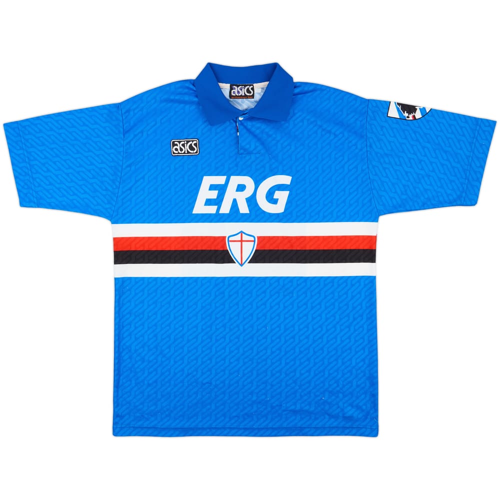 1992-94 Sampdoria Home Shirt - 8/10 - (XXL)