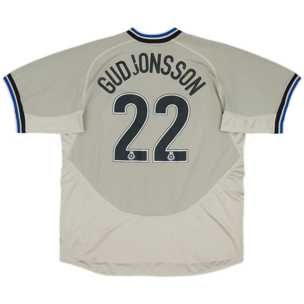 2004-05 Leicester Away Shirt Gudjonsson #22 - 5/10 - (XL)