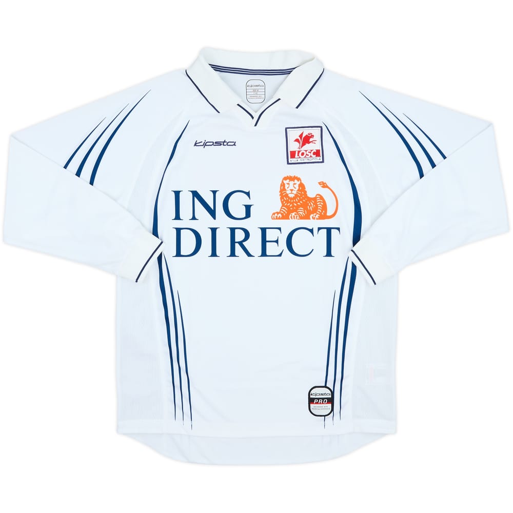2001-02 Lille Away L/S Shirt - 10/10 - (M)