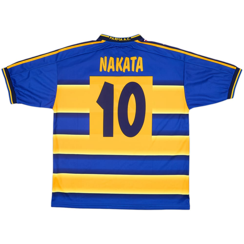 2001-02 Parma Home Shirt Nakata #10 - 10/10 - (L)