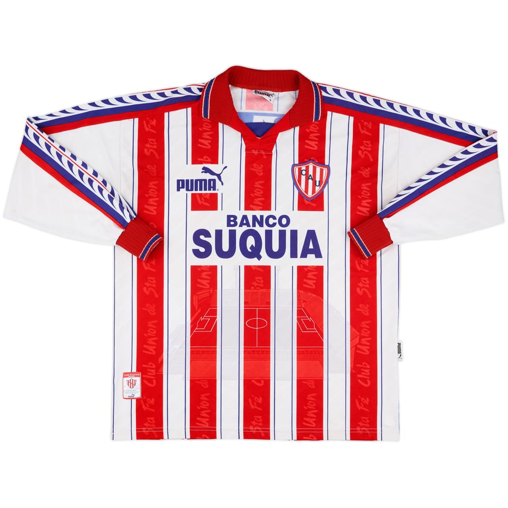 1997-98 Union de Santa Fe Home L/S Shirt #8 - 5/10 - (XL)
