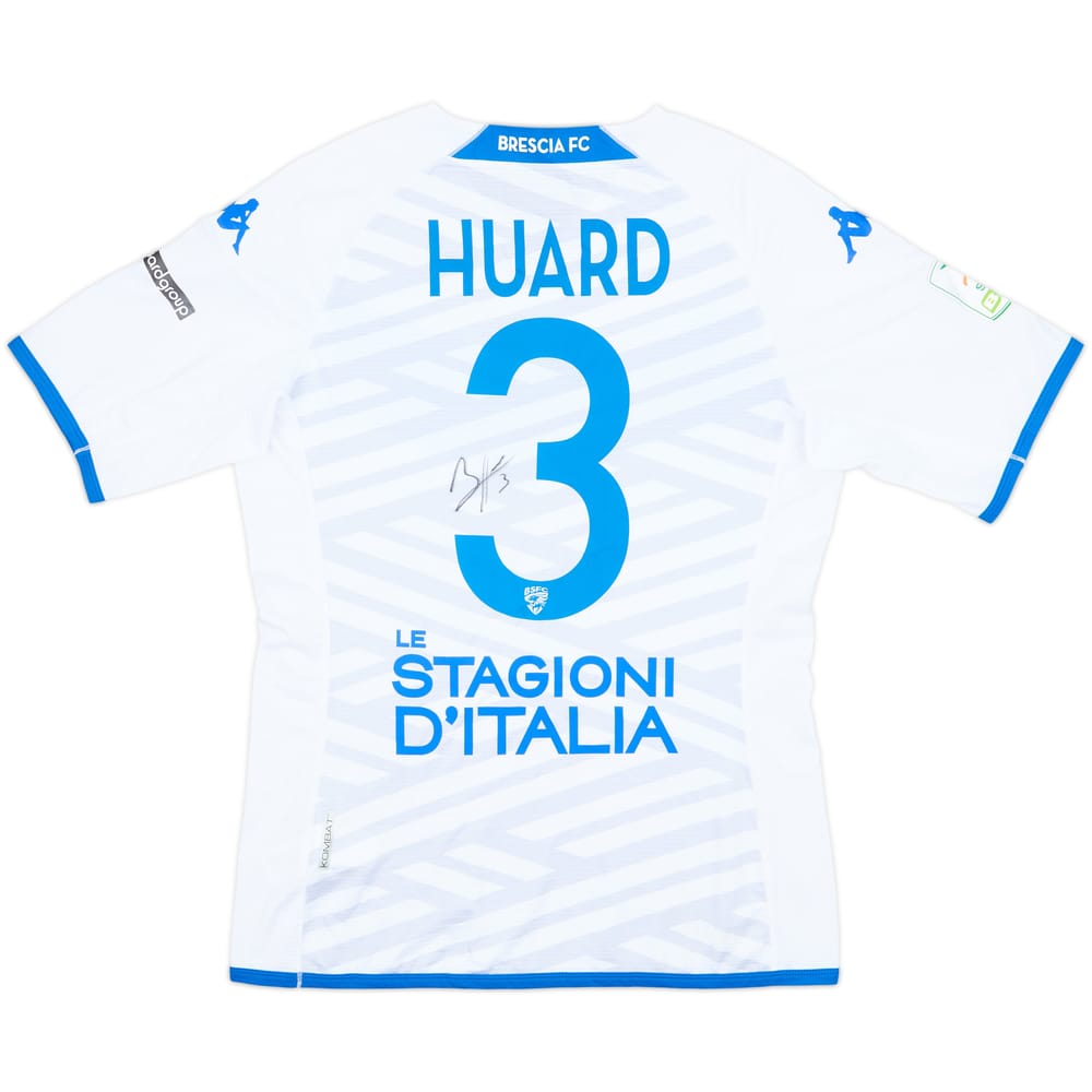2022-23 Brescia Signed Authentic Away Shirt Huard #3 (XL)
